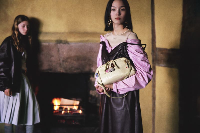 gigi hadid, miu miu, holiday, tights, coat, jacket, hot pants