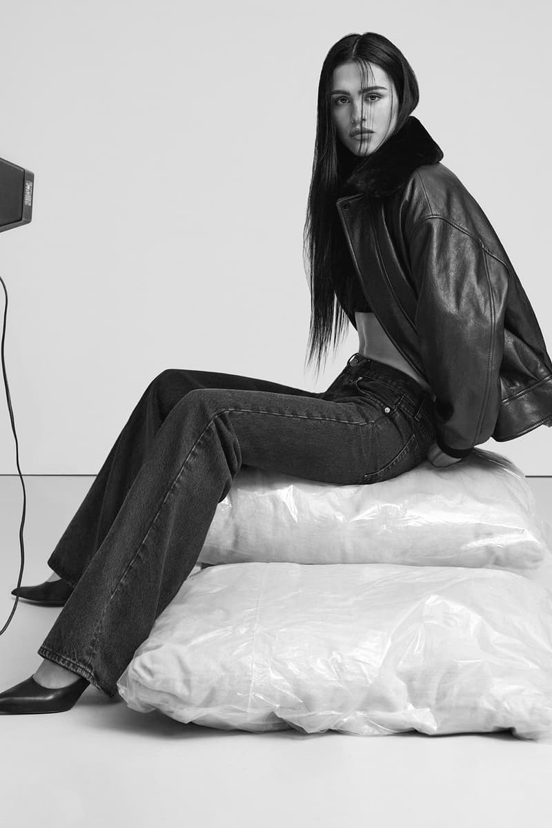 amelia gray, model, frame denim, jeans, collection, 