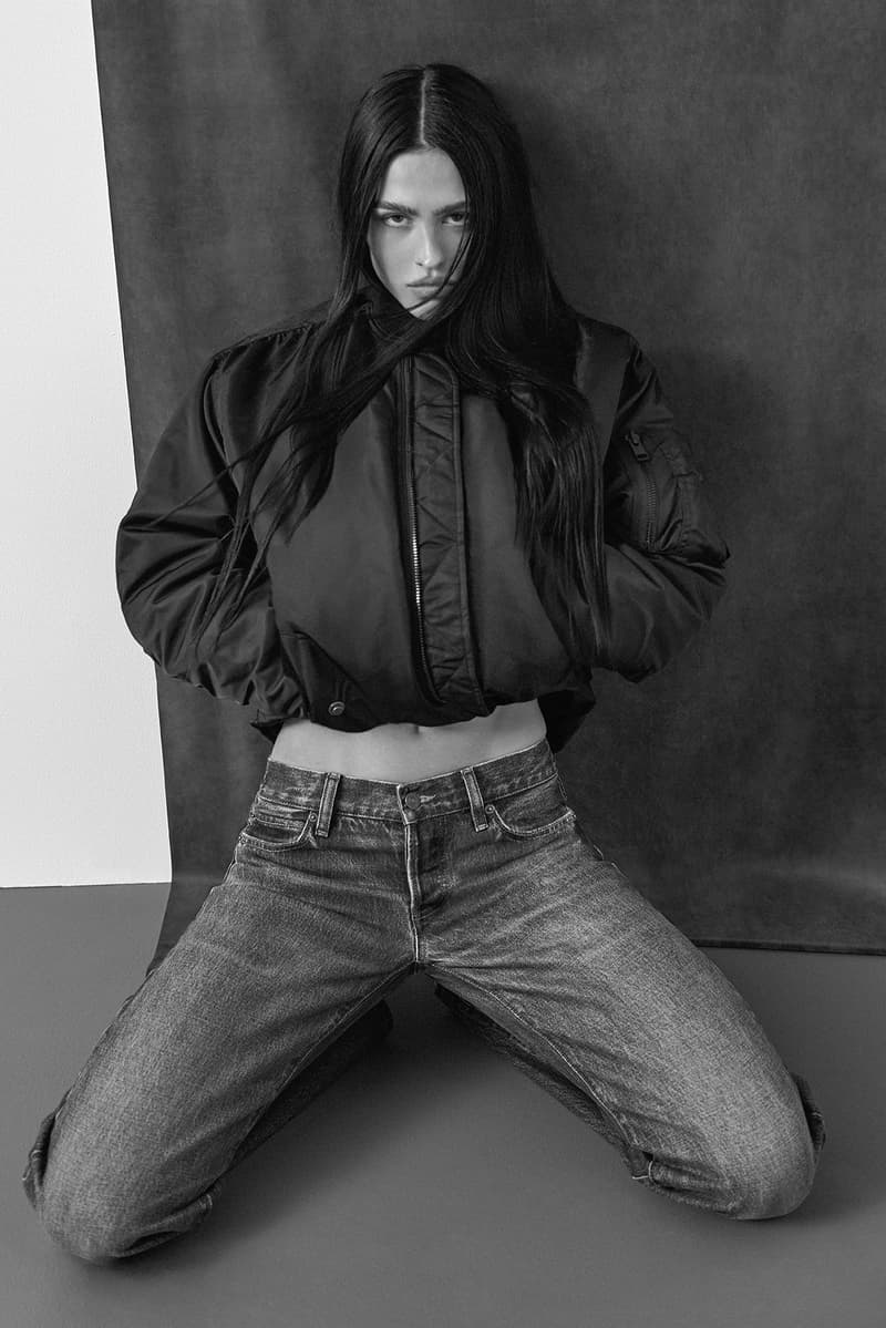 amelia gray, model, frame denim, jeans, collection, 