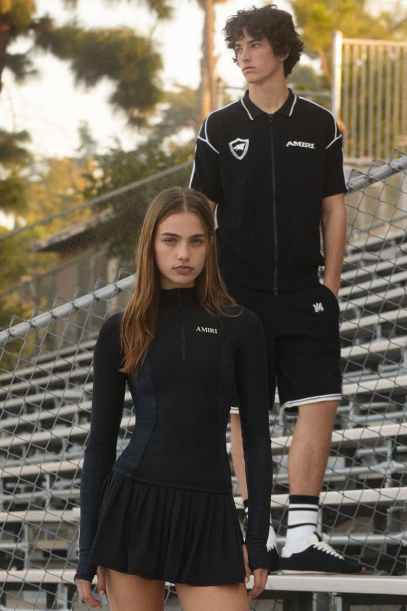 AMIRI, Hollywood, Films, Movies, The Breakfast Club, Campaigns, Pre-Spring 2026, Fashion, Sneakers, Football Jerseys, Soccer Jerseys, Sportswear, Varsity Jackets, Leather Jackets, Footwear
