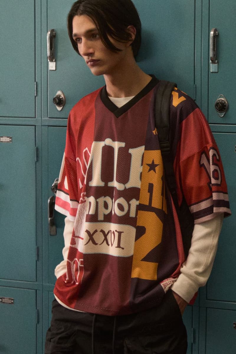 AMIRI, Hollywood, Films, Movies, The Breakfast Club, Campaigns, Pre-Spring 2026, Fashion, Sneakers, Football Jerseys, Soccer Jerseys, Sportswear, Varsity Jackets, Leather Jackets, Footwear