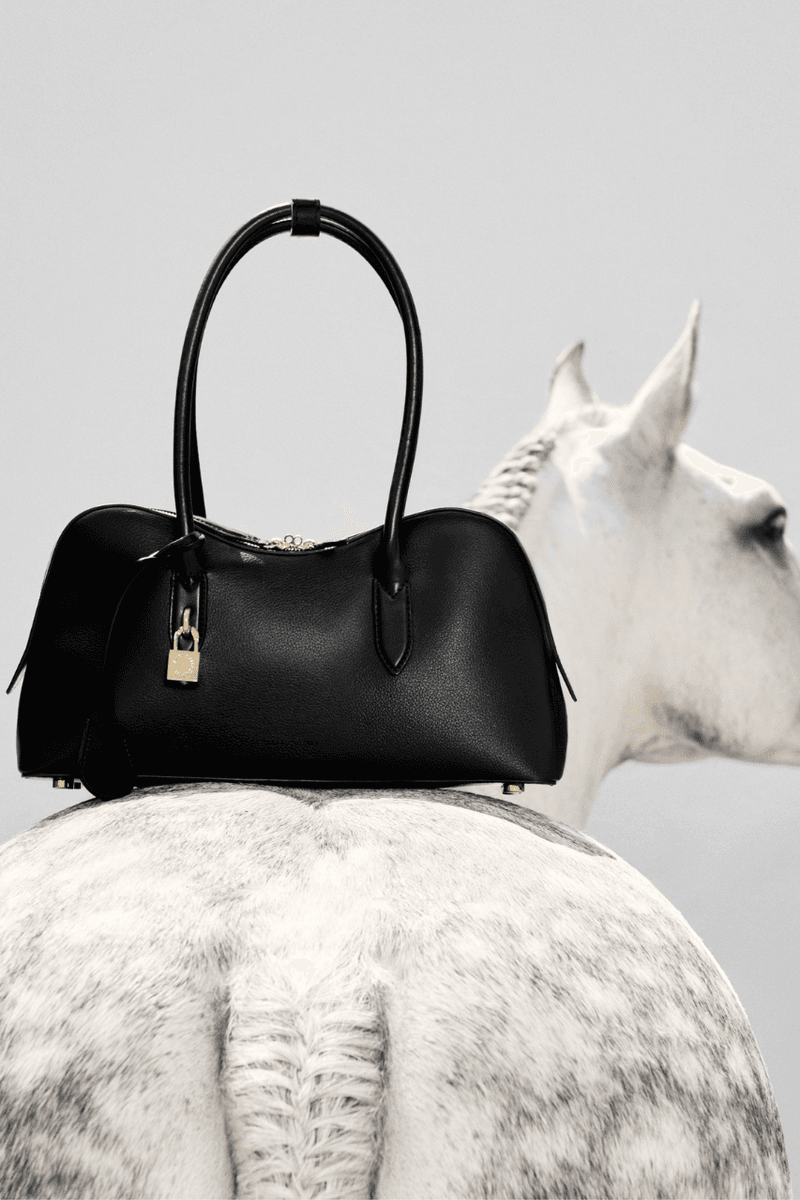 Stella McCartney, Eva Mendes, Ryder, Handbags, Accessories, Horses, Saddle Bags, Sustainability, Vegan Leather