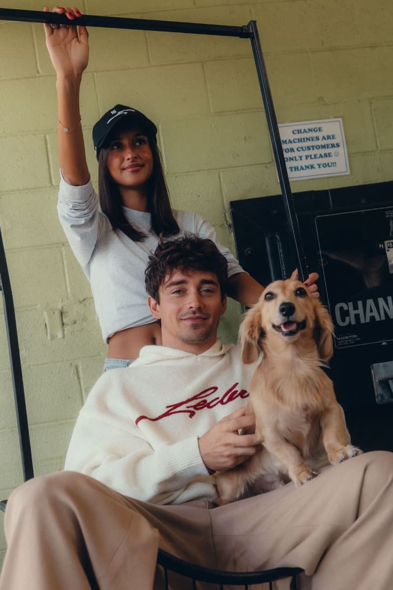 Charles Leclerc, Alexandra Saint Mleux, Fashion, Formula 1, F1, Sportswear, Atheleisure, Lifestyle, Dog Clothes