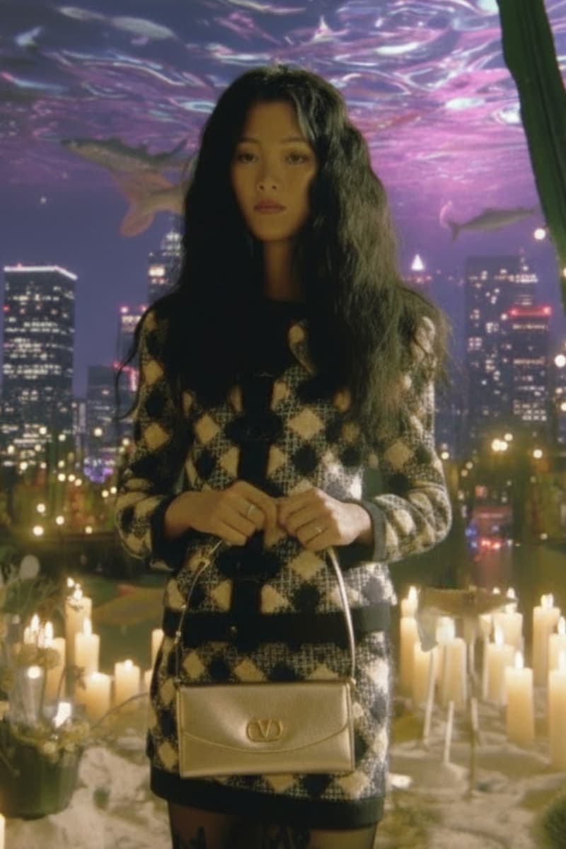 Maison Valentino, accessories, bags, art, digital, AI, artists, campaign, fashion