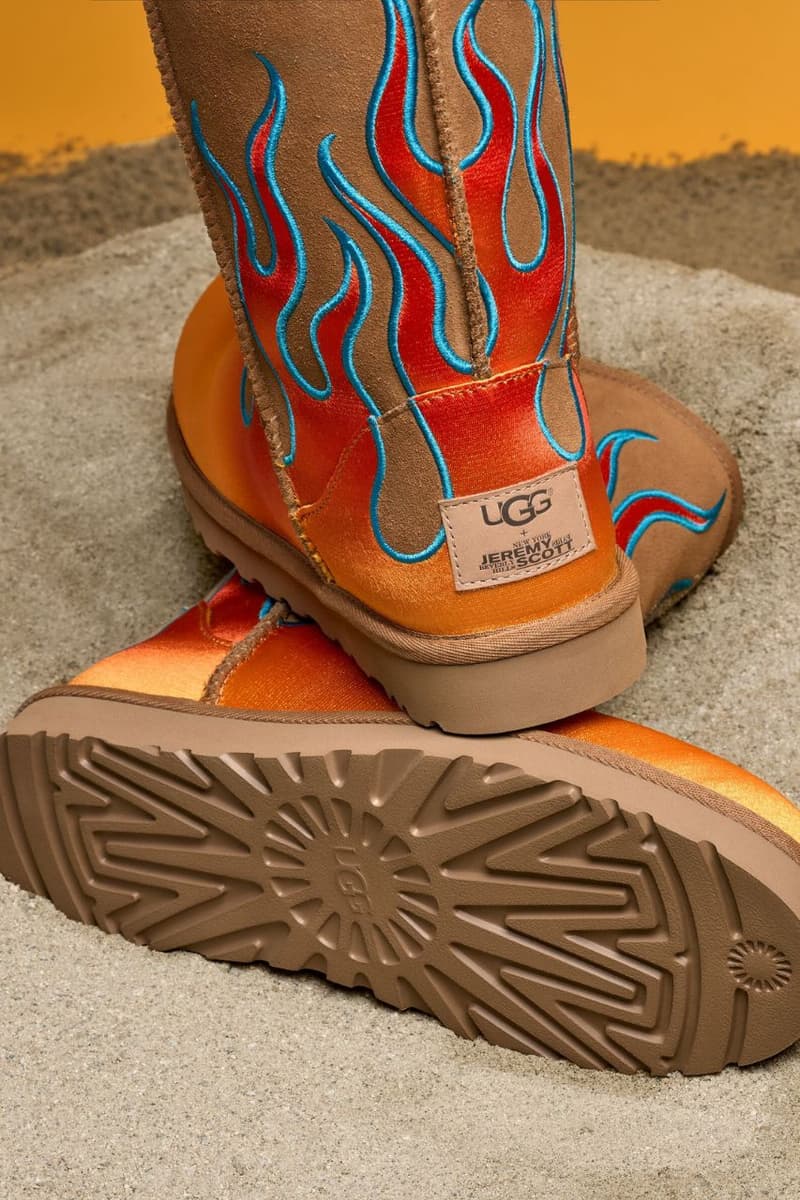 UGG, Jeremy Scott, Collaborations, Boots, Flame Boots, 2017, Vintage, Footwear