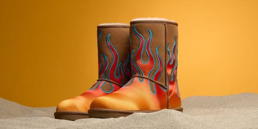 UGG and Jeremy Scott's New Collaboration Brings Back the Cozy Flames