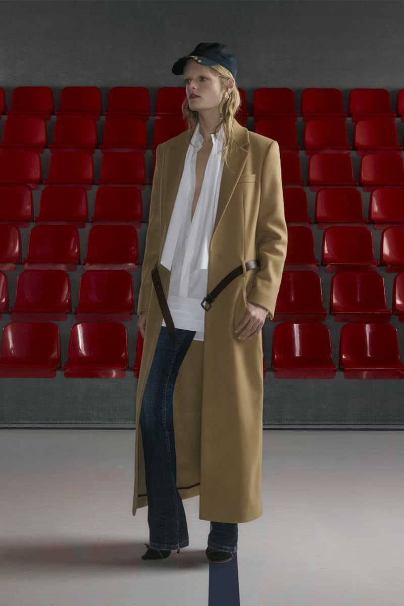 pre fall collection, dsquared, red seats, black dress, tank tops, denim, bags