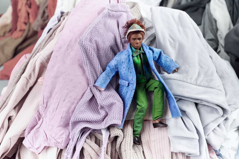 Priya Ahluwalia, clothing, collections, collaborations, dolls, barbie, fashion, landfill, waste, sustainability, activism, epson