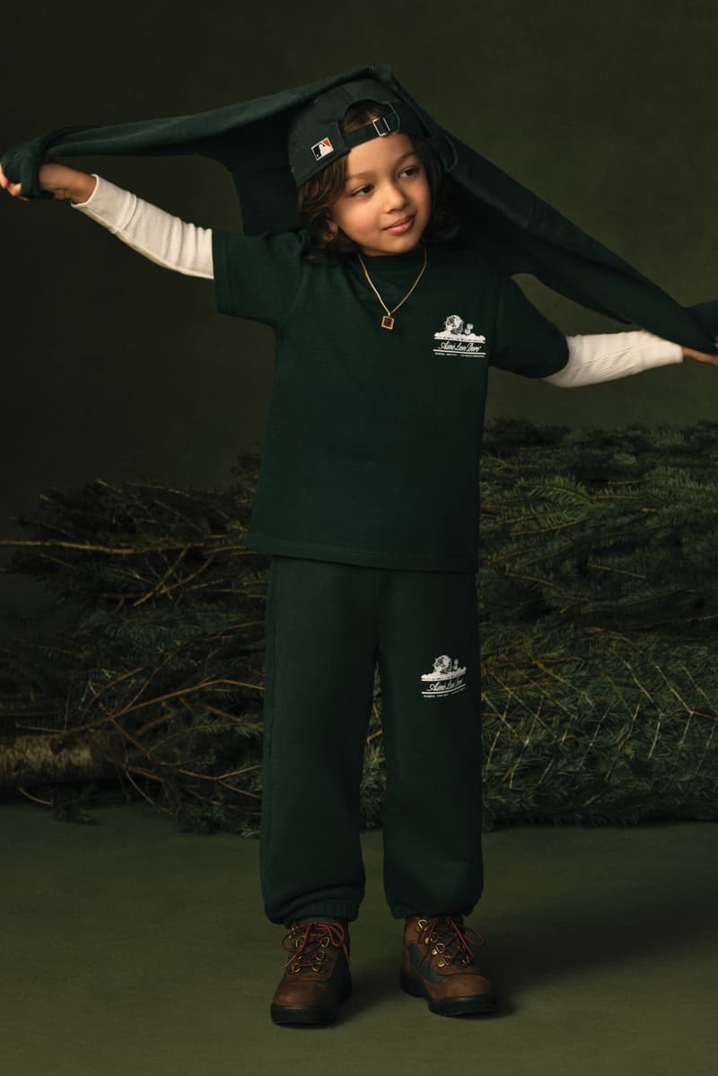 aime leon dore, kidswear, childrenswear, holiday, gifts, car ornaments, snow globe, tracksuits