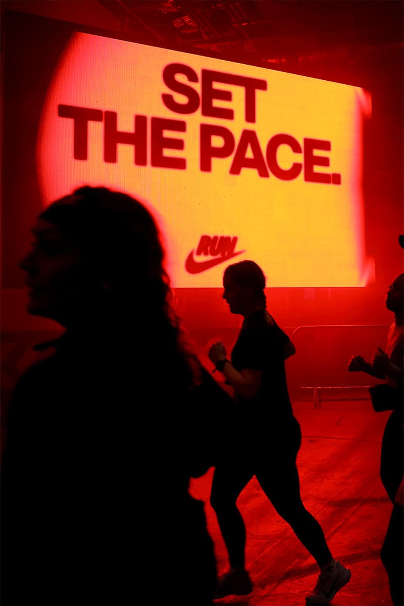 nike after dark tour london running race 10k 1k outrunners isamaya ffrench sifali athletes golden goddess prize pop-ups excel arena 