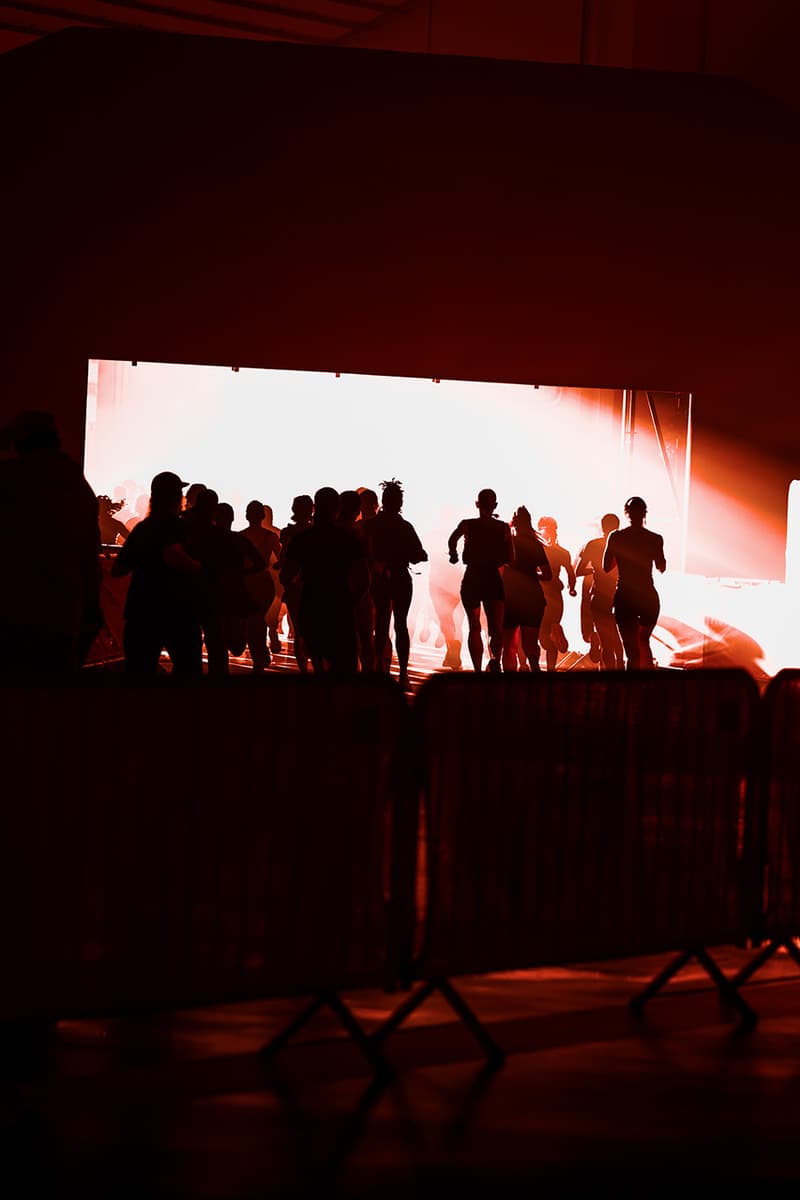 nike after dark tour london running race 10k 1k outrunners isamaya ffrench sifali athletes golden goddess prize pop-ups excel arena 