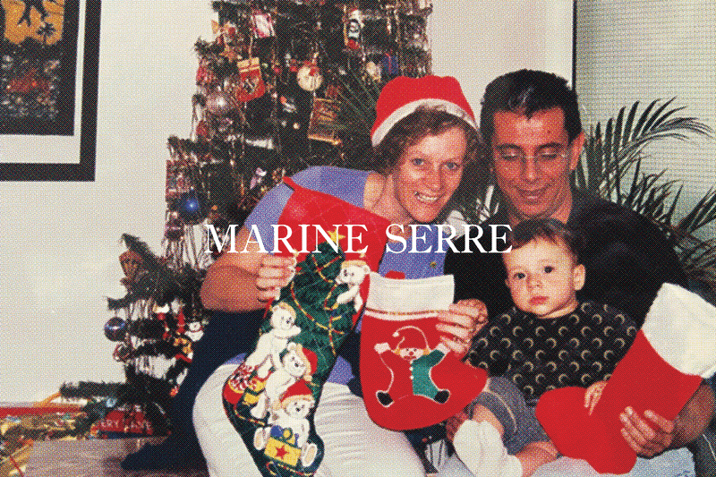 marine serre, holiday, festive, family photographs, child, baby photo