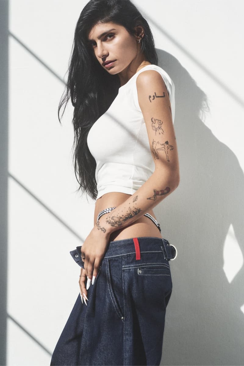 mia khalifa, peachy den, fall winter, knitwear, tops