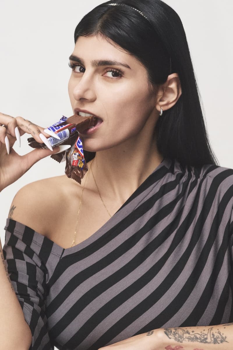 mia khalifa, peachy den, fall winter, knitwear, tops