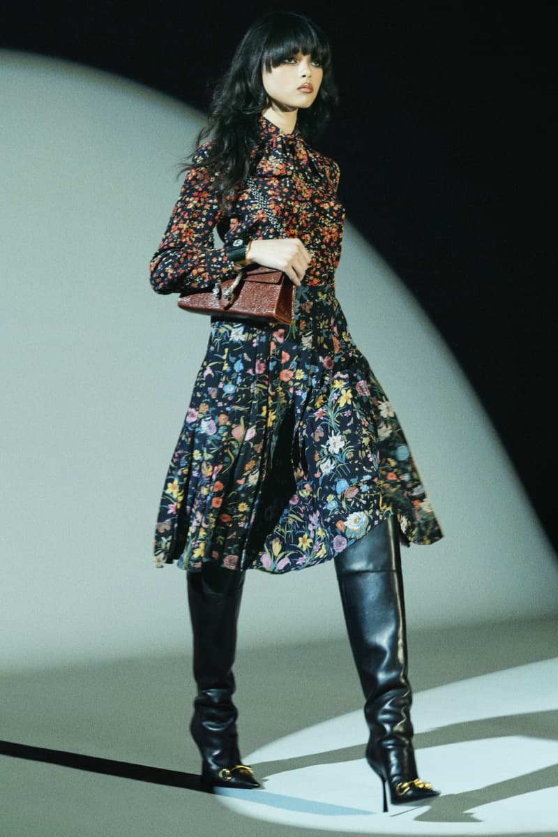 demna, gucci, pre fall, embellishment, leopard print coat, sunglasses, skirts, dresses