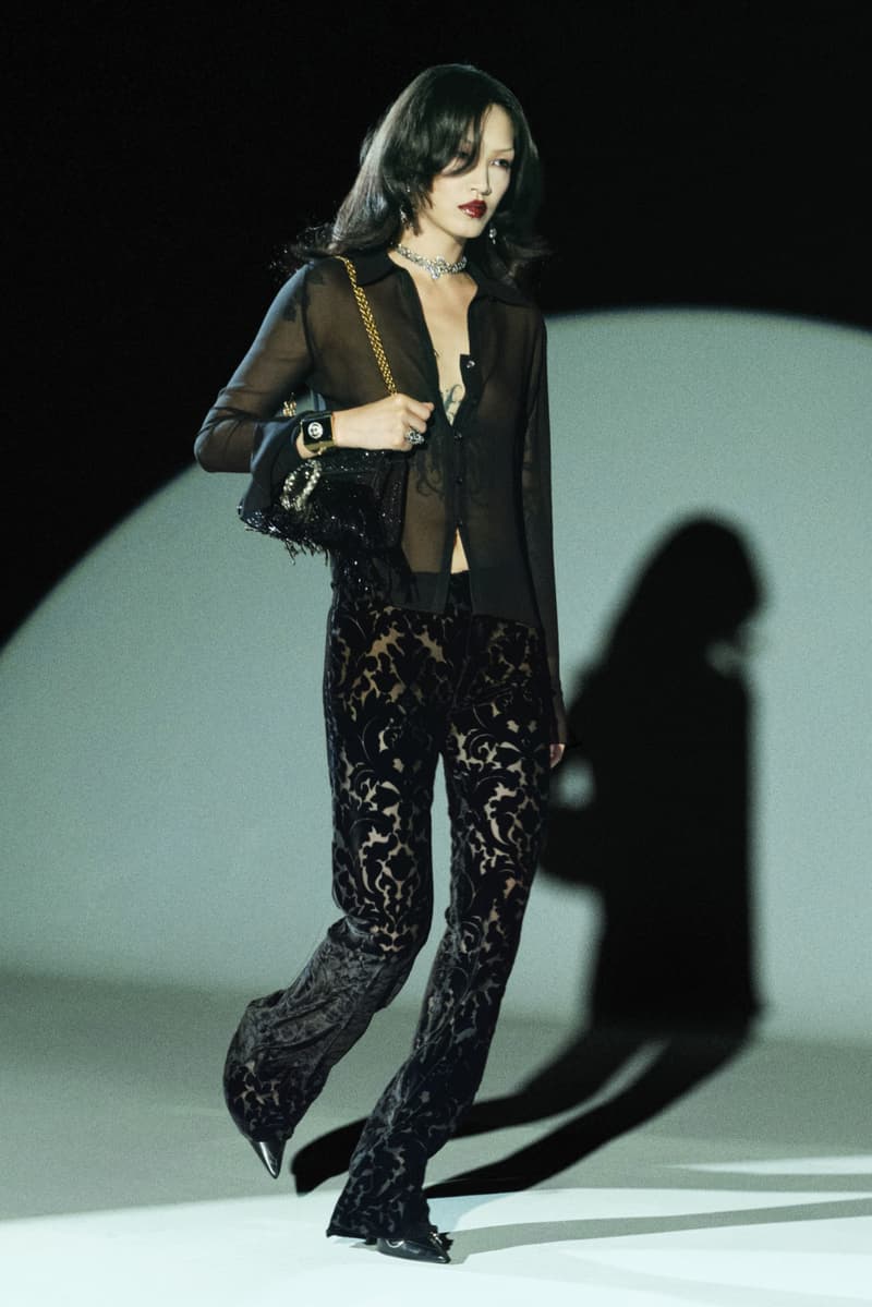 demna, gucci, pre fall, embellishment, leopard print coat, sunglasses, skirts, dresses