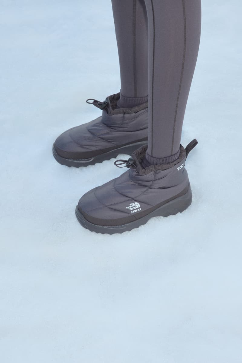 skims, the north face, puffer jackets, leggings, ski glasses, mountains