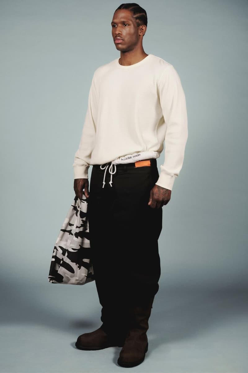 Heron Preston, Blue Line Edit, Orange Label, Black Designers, New Guards Group Holding