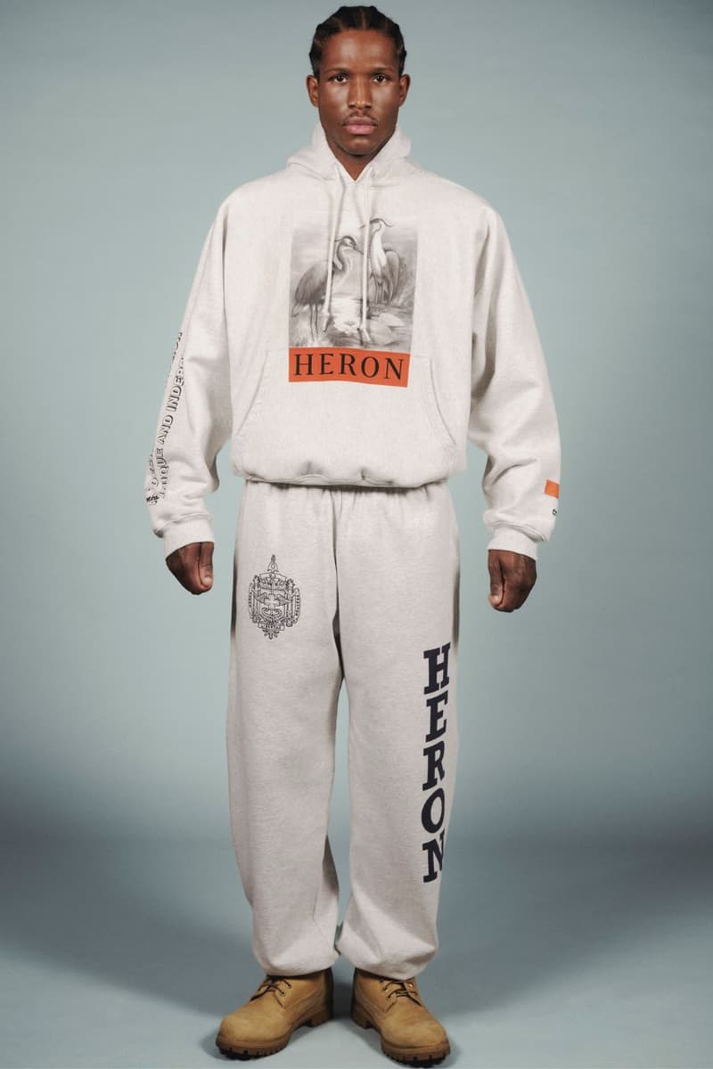 Heron Preston, Blue Line Edit, Orange Label, Black Designers, New Guards Group Holding