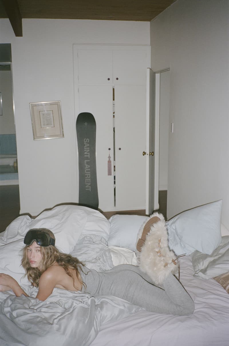 Saint Laurent Rive Droite, Snow, ski, collection, snowborading, campaigns, fashion, designer