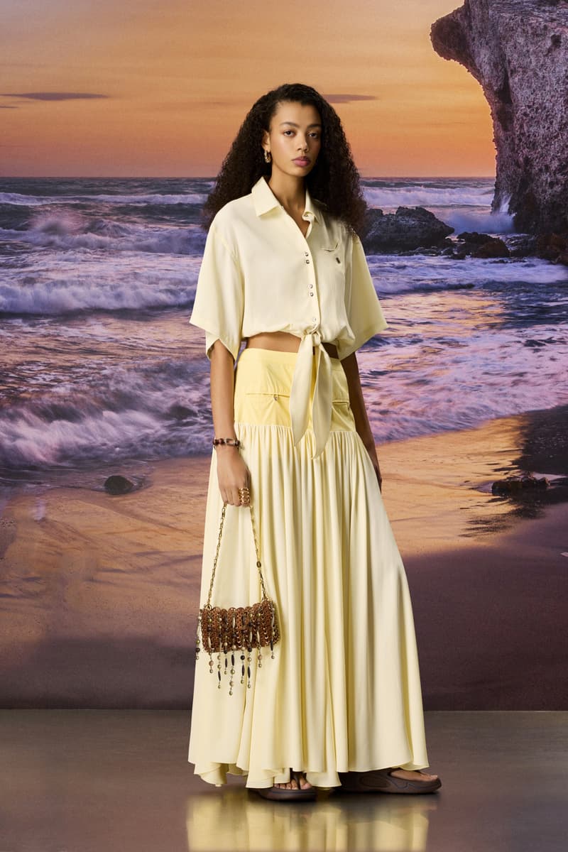 Rabanne, fashion, campaigns, models, beach, clothes, designer, pre fall, party, party dressing