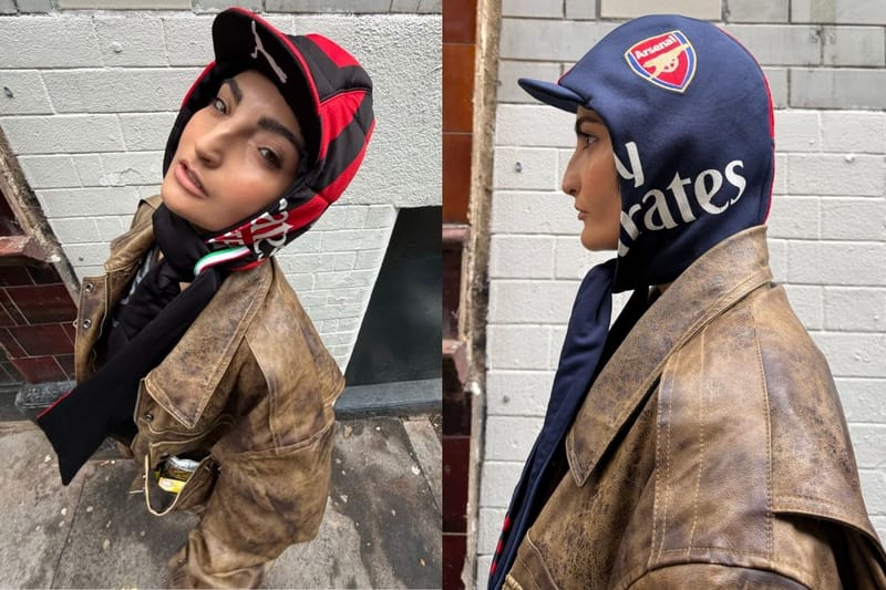 Hattie Crowther Just Reworked Classic Football Kits Into Cozy Winter Hats