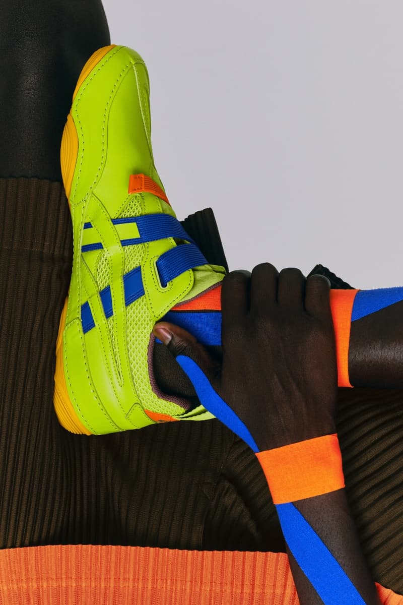 issey miyake, asics, sneakers, trainers, footwear, shoes, sports, models, fashion, campaigns