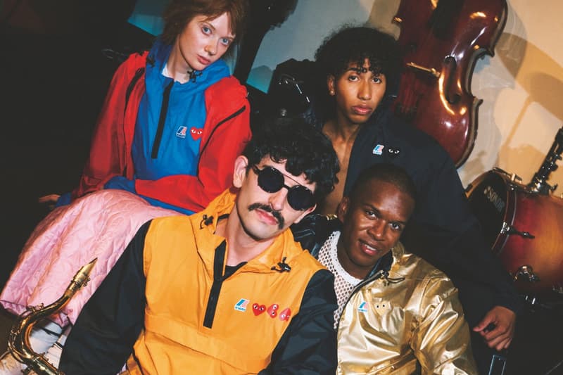 Comme des Garçons, K-WAY, collaborations, fashion, jackets, windbreakers, photography, campaigns, clothing