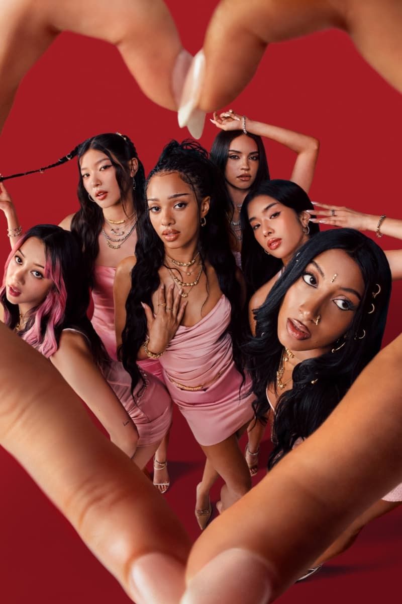 KATSEYE, Pandora, jewelry, campaigns, charms, fashion, accessories, models