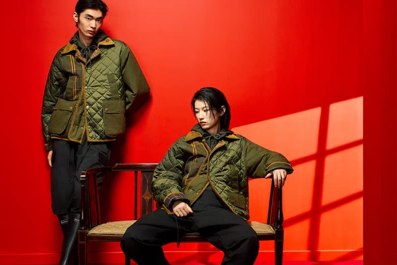 Barbour, Feng Chen Wang, collaborations, collections, fashion, campaigns, clothes, year of the horse, lunar new year