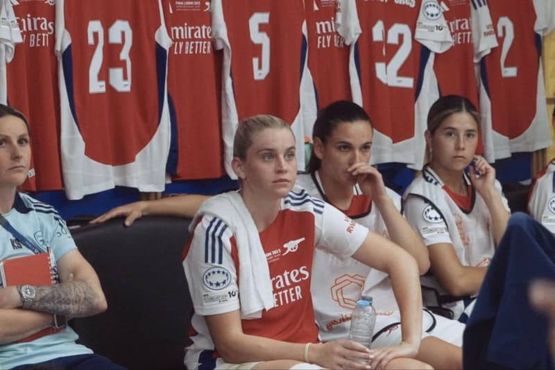 Arsenal, Arsenal Women, UEFA Women's Champions League, UWCL, Leah Williamson, Alessia Russo, Women's Football, Only in the Land, Documentaries, Films, Women's Sports