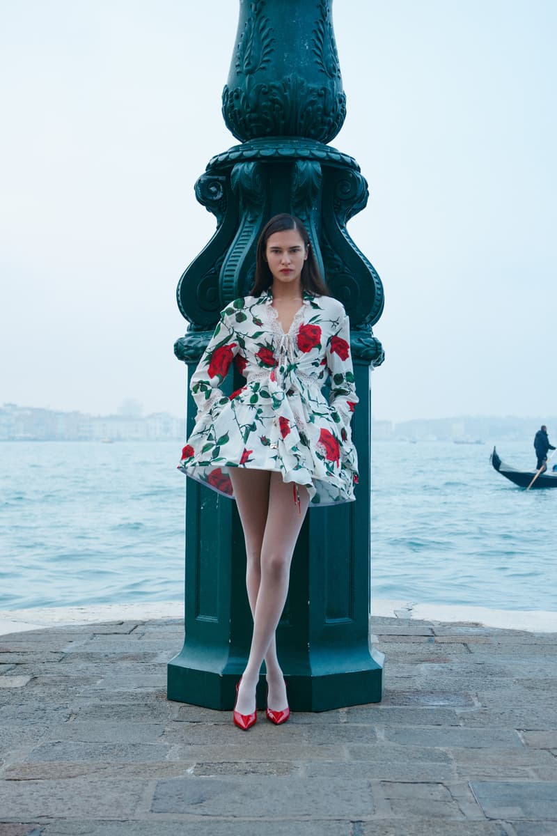 blumarine, david koma, red lace, venetian nights, masks, bodysuits, gowns, women