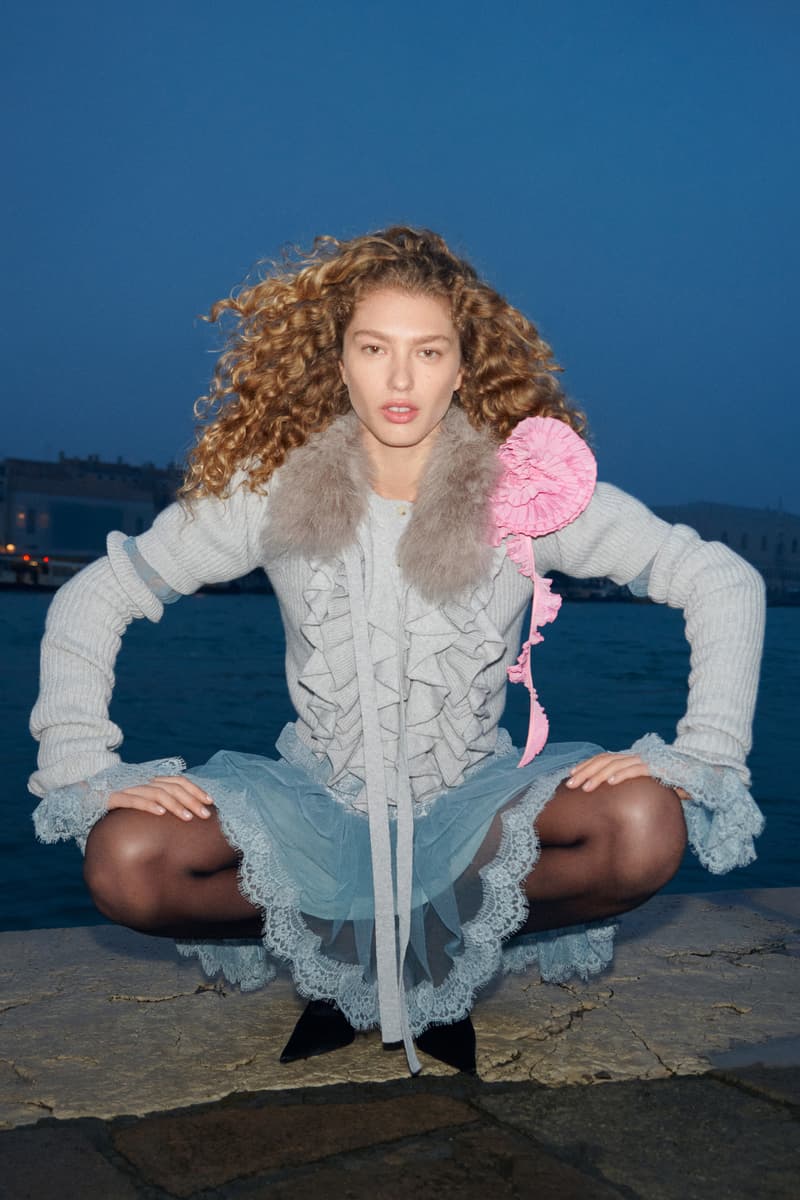 blumarine, david koma, red lace, venetian nights, masks, bodysuits, gowns, women