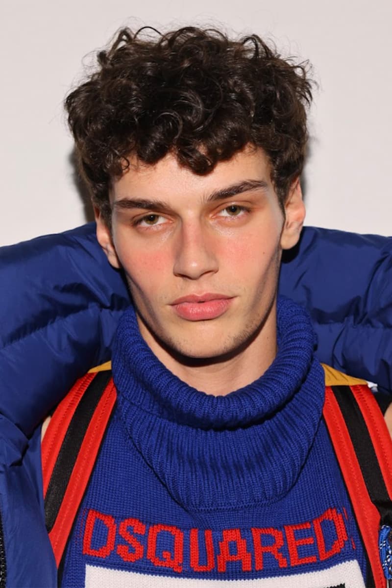 Dsquared2, Hudson Williams, Heated Rivalry, Sam McKnight, Hair, Fall/Winter 2026, Milan