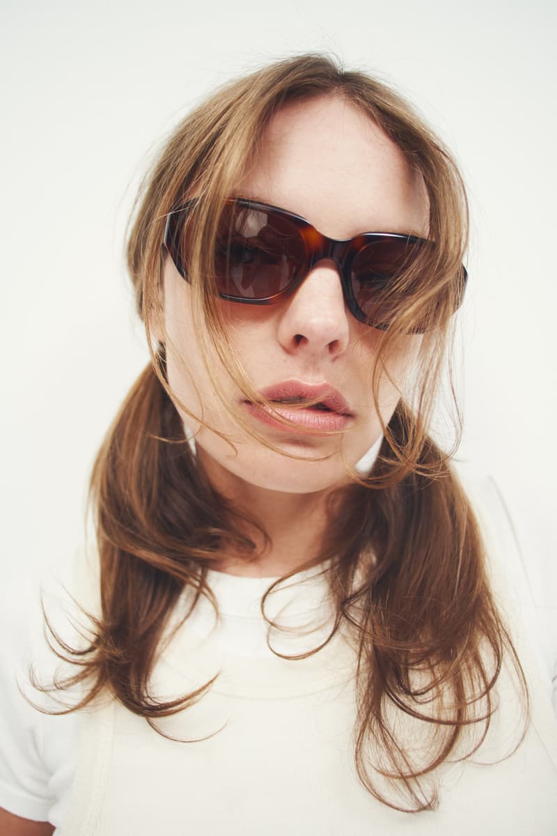 Frankies Bikinis, Lexxola, eyewear, glasses, collaborations, fashion, campaigns, alana champion, model