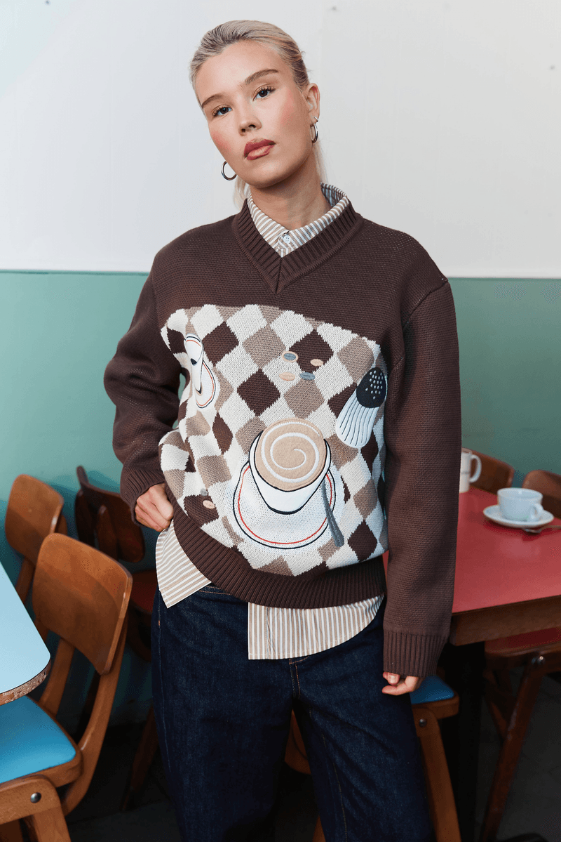 House of Sunny, london, British, campaign, ss26, collection, fashion, clothing, models, cafe