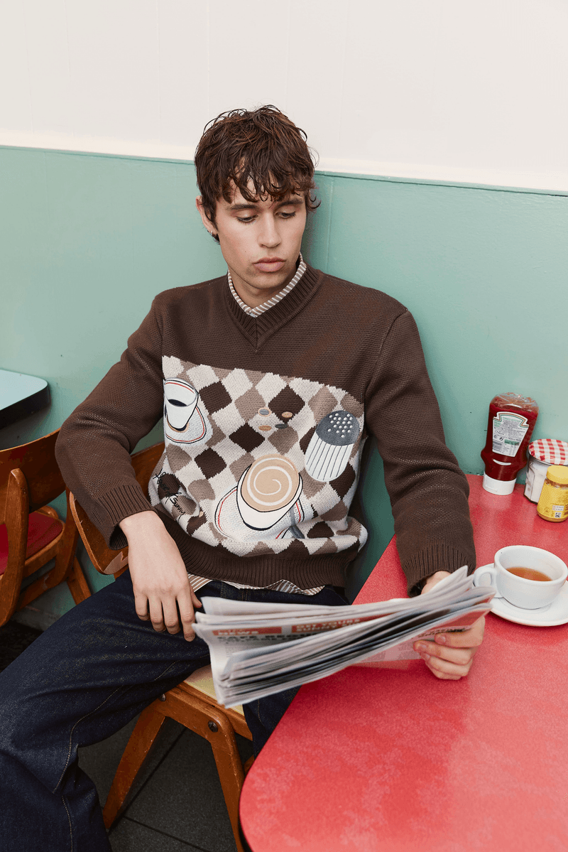 House of Sunny, london, British, campaign, ss26, collection, fashion, clothing, models, cafe