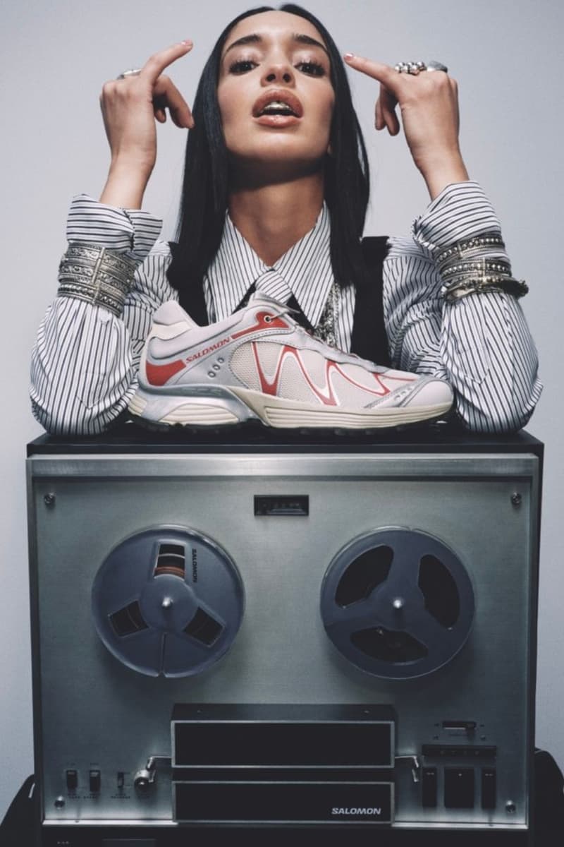 Dina Ayada, Salomon, XT-Whisper, Sneakers, Footwear, Rappers, Hip-Hop, Belgian Rap, Moroccan Rap, French rap, Music, Campaigns