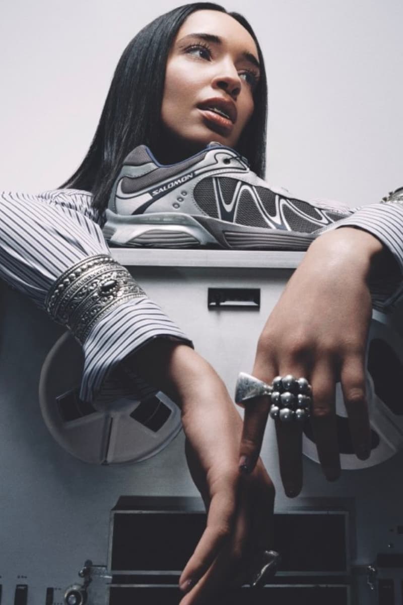 Dina Ayada, Salomon, XT-Whisper, Sneakers, Footwear, Rappers, Hip-Hop, Belgian Rap, Moroccan Rap, French rap, Music, Campaigns