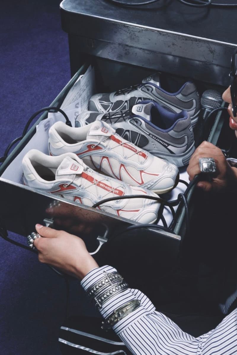 Dina Ayada, Salomon, XT-Whisper, Sneakers, Footwear, Rappers, Hip-Hop, Belgian Rap, Moroccan Rap, French rap, Music, Campaigns