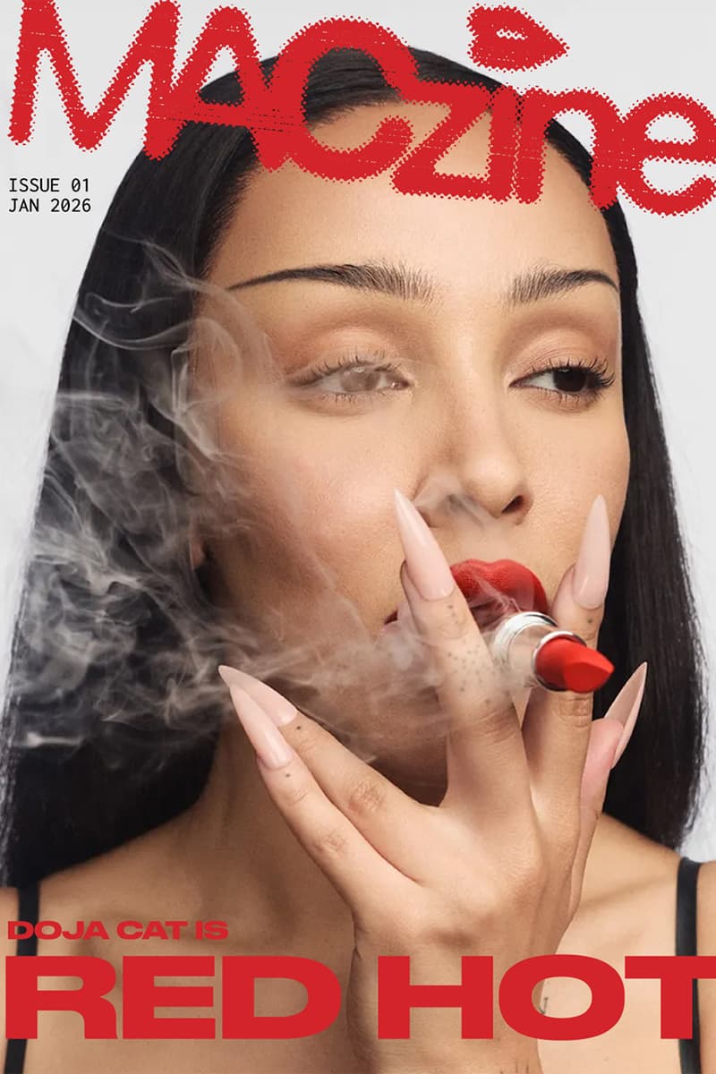 Doja Cat, MAC Cosmetics, Lipstick, Red Lips, MACzine, Nicola Formichetti, 2025 VMAs