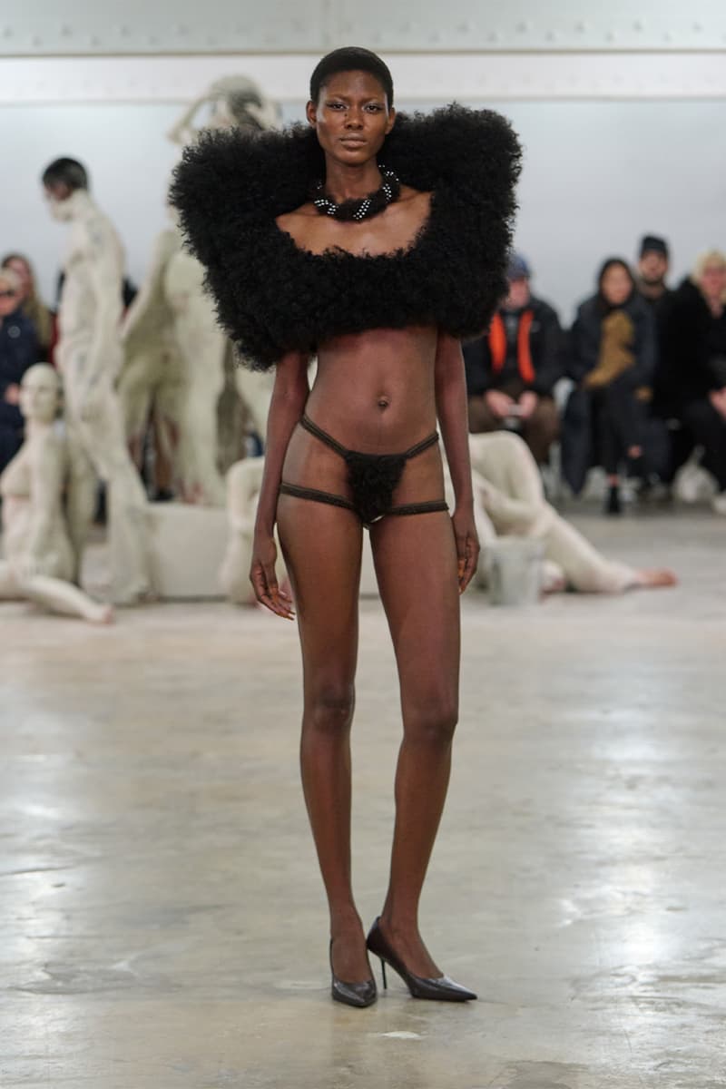 Charlie Le Mindu, SKINS, Spring/Summer 2026, Couture, Bush, Hair, PornHub, Byredo