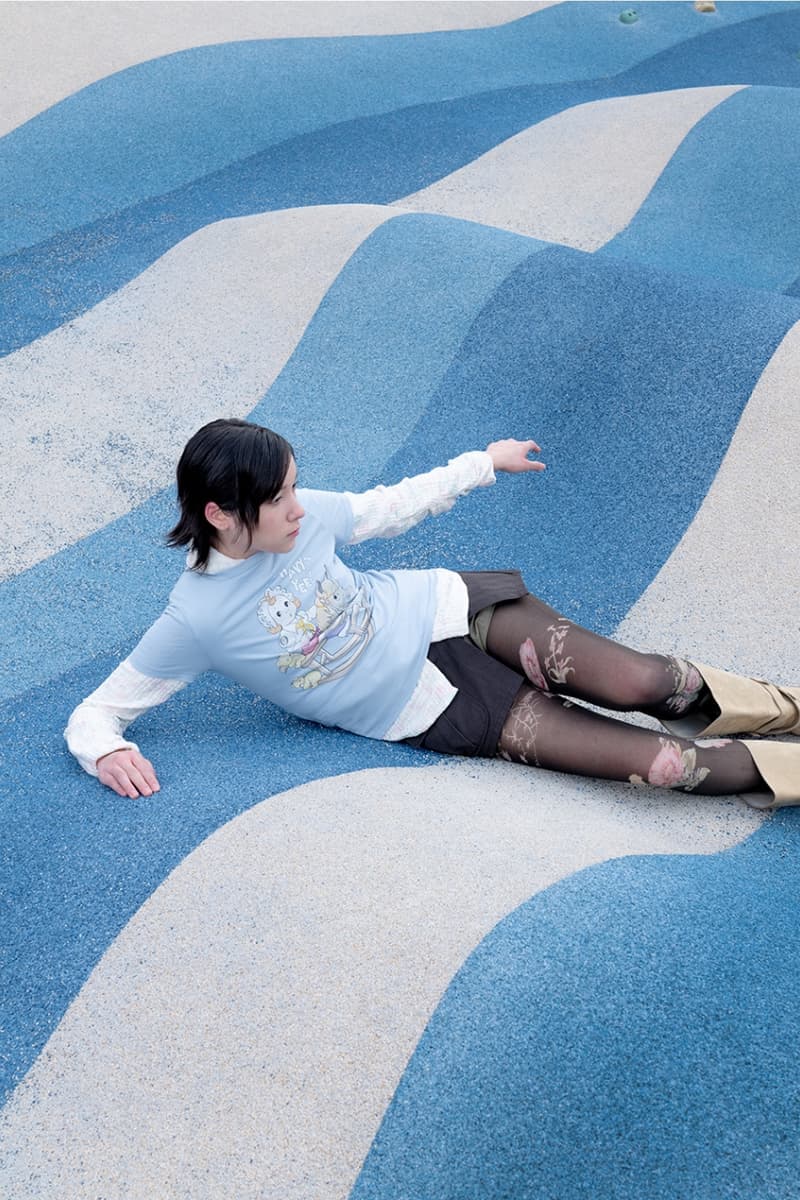 OPEN YY, ss26, campaigns, collections, fashion, nostalgia, models, clothing, playground