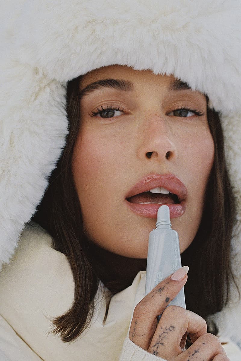 Anok Yai, Hailey Bieber, Rhode, Skincare, Caffeine Reset, Peptide Lip Boost, Campaigns