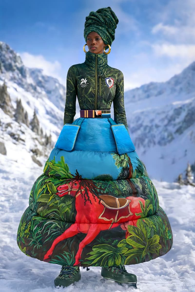 Stella Jean, 2026 Winter Olympics, Haiti, Milano Cortina, Team Haiti, Toussaint Louverture, Edouard Duval-Carrié, Spring/Summer 2026