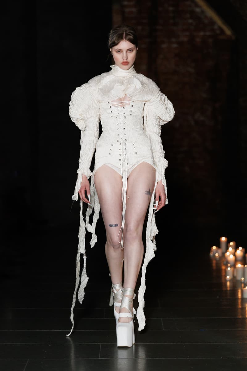 Dreaming Eli, Corsets, Lingerie, Wuthering Heights, FW26, London Fashion Week, FW26, Runways