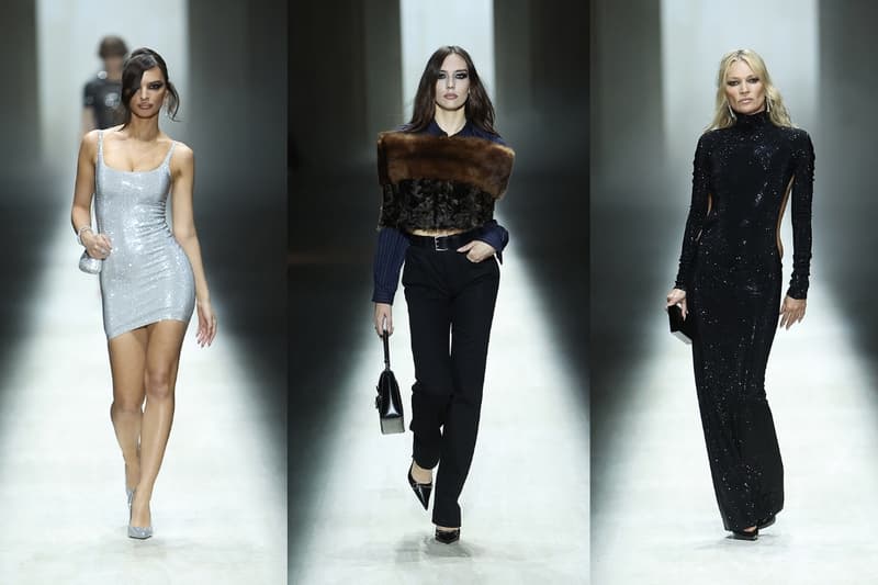 demna, gucci, milan fashion week, kate moss, alex consani, gabbriette, amelia gray, models, emily ratajkowski, runway, museum