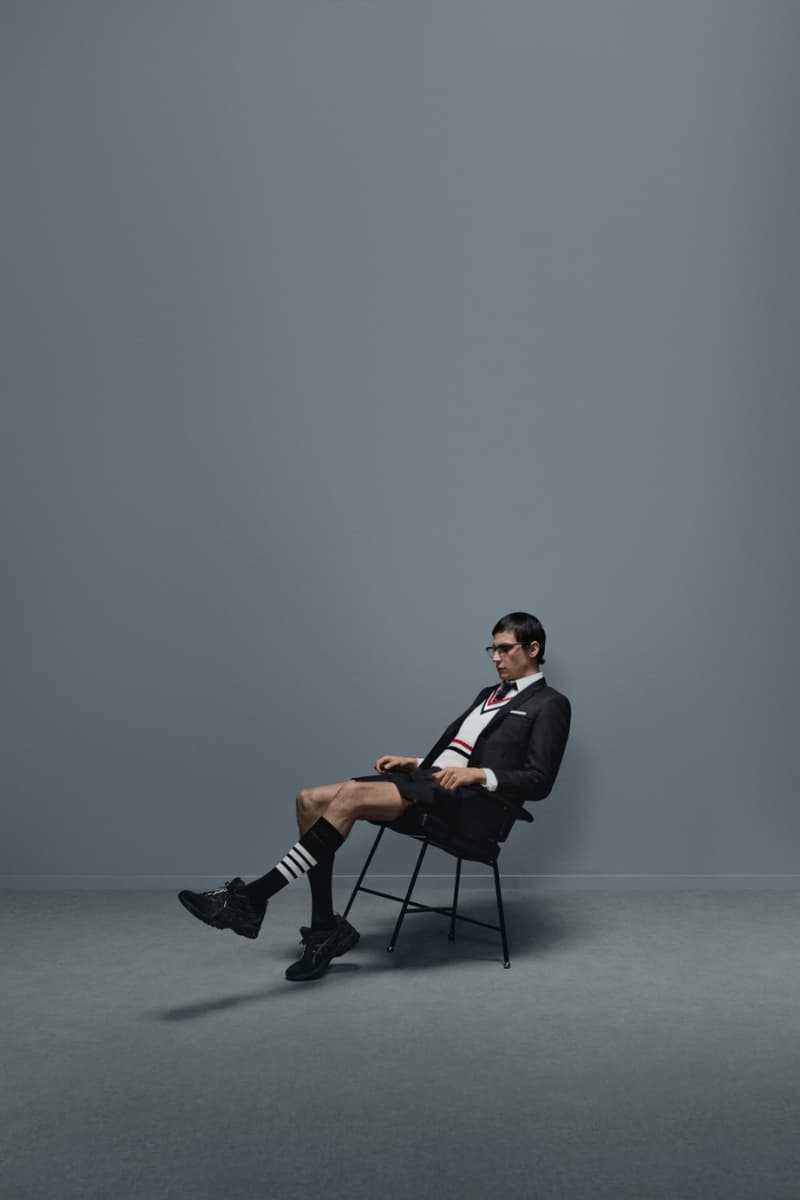 Thom Browne, Sneakers, ASICS, collarorations, footwear, trainers, fashion, campaigns, shoes