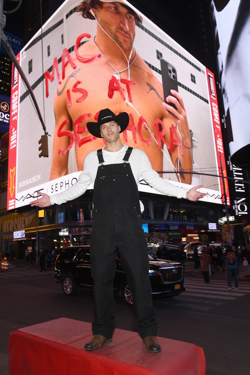 Rob Rausch, MAC Cosmetics, Sephora, Times Square Billboard, Makeup, The Traitors, Love Island USA