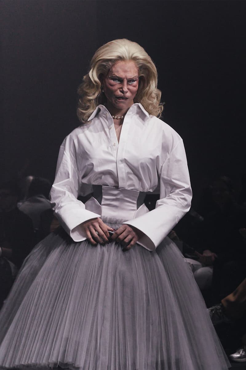 Matières Fécales, Fecal Matter, Fall/Winter 2026, Paris Fashion Week, Runway Beauty, SFX Makeup, Body Horror